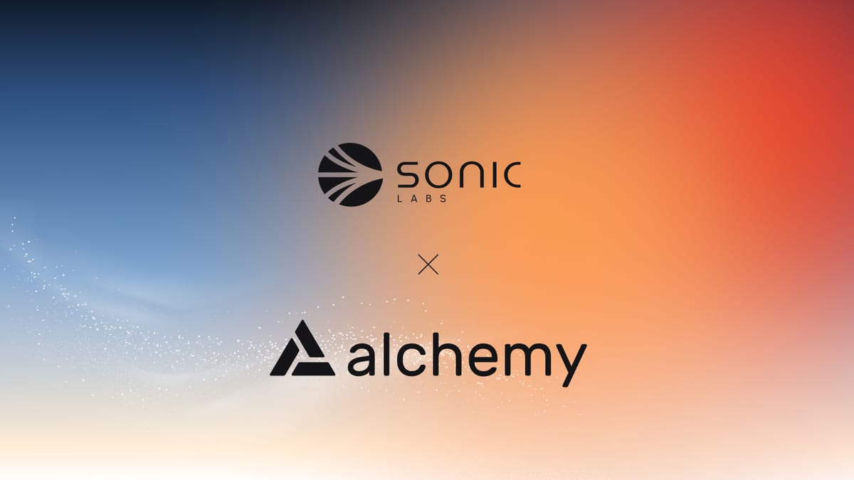 Sonic Labs Partners With Alchemy to Enhance Performance and Scalability for Opera and Sonic