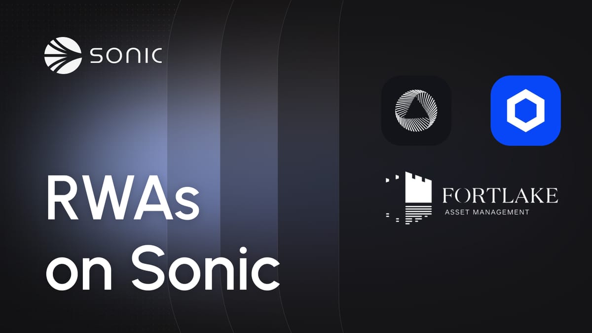 Real-World Assets on Sonic With Backed, Chainlink, and Fortlake Asset Management