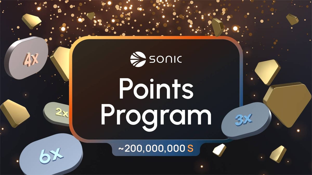 Sonic Points Simplified — How To Qualify for ~200 Million S Airdrop