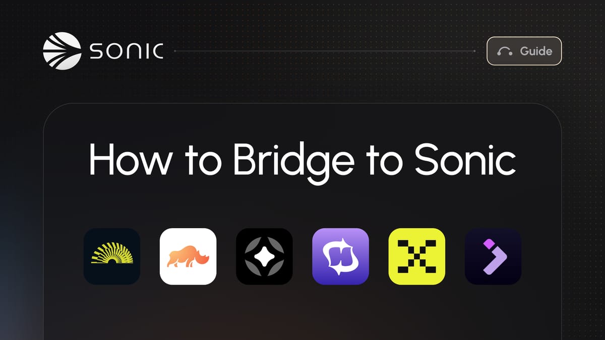 The Ultimate Guide on How to Bridge to Sonic