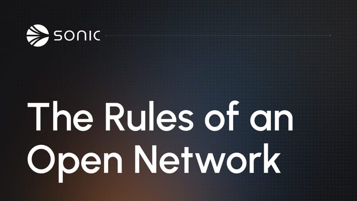 The Rules of an Open Network